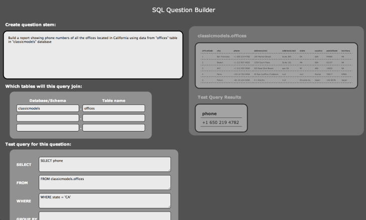 SQL Tutor