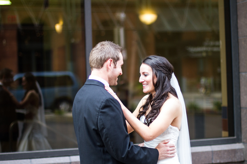 Rachel`s and Jason`s Wedding: First Look | Dmitriy Babichenko, Pittsburgh Wedding Photographer
