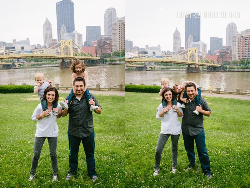 Michelle, Mike, Ava, Vinny Family Photoshoot | Dmitriy Babichenko | Pittsburgh Photographer