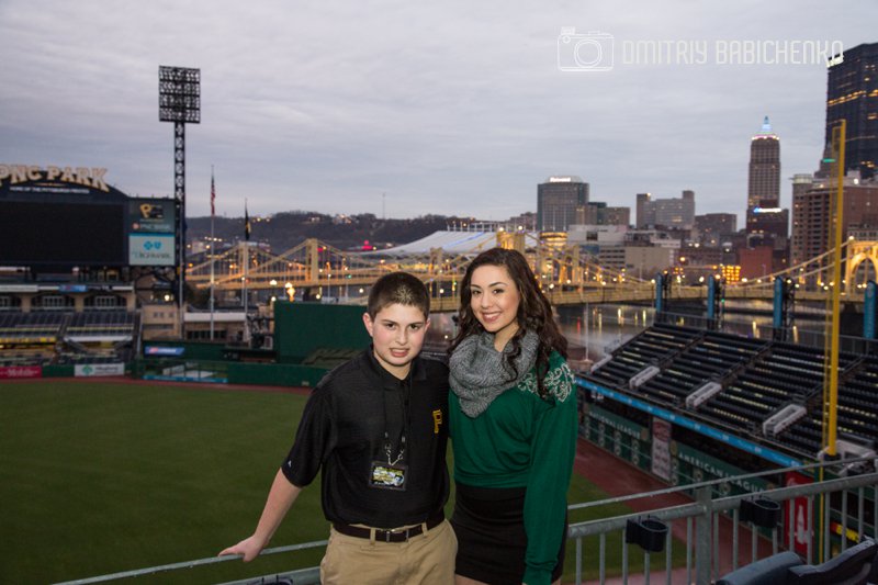 Dustin's Bar Mitzvah | PNC Park | Dmitriy Babichenko - Pittsburgh Bar and Bat Mitzvah Photographer