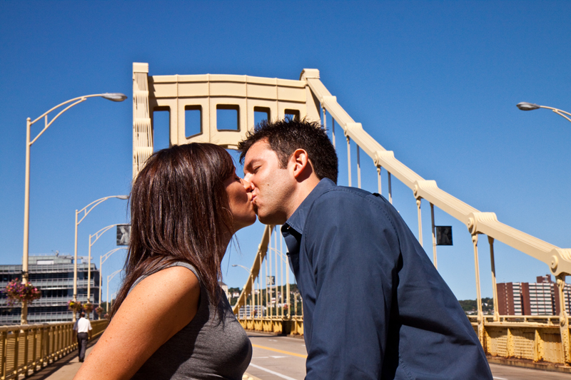 Ashley and John Engagement Photography Session, Pittsburgh