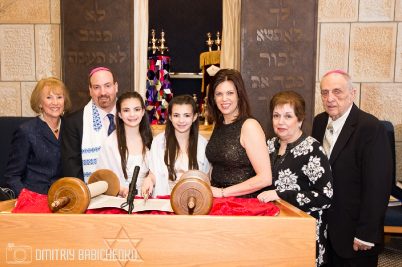 Hannah and Sarah B'not Mitzvah | Dmitriy Babichenko Photography