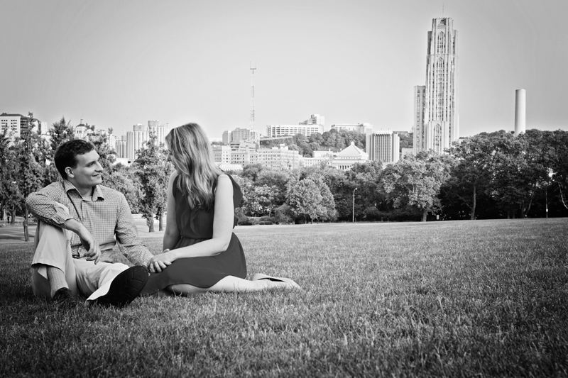 Stephen and Jennifer: a CMU Engagement Session | Dmitriy Babichenko, Pittsburgh Photographer