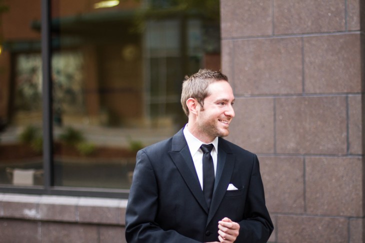 Rachel`s and Jason`s Wedding: First Look | Dmitriy Babichenko, Pittsburgh Wedding Photographer