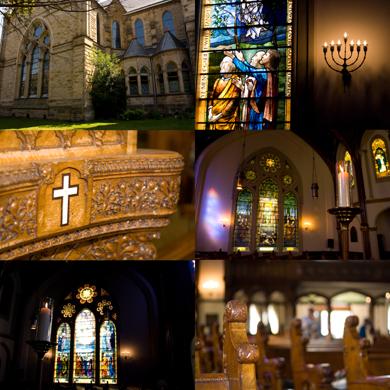First Calvary United Methodist Church, Pittsburgh Wedding Photographer